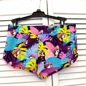 Buc-ee's Women's Midrise Swim Shorts - Tropical Floral